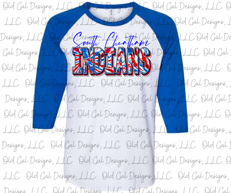 South Cheatham Indians - Tie Dye