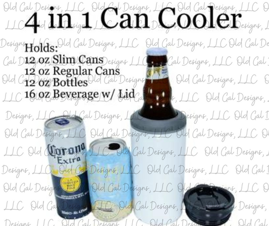 4 in 1 Can Cooler