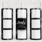 Black Marble Family Tumbler with pictures
