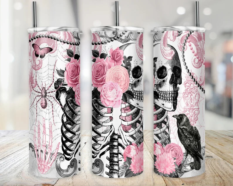 Pink Gothic Tumbler